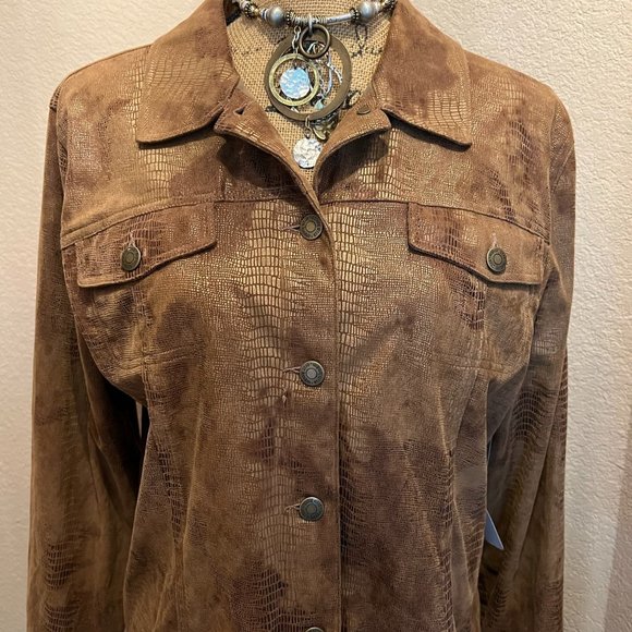 Merin London Lite Weight Brown Jacket - Picture 1 of 7